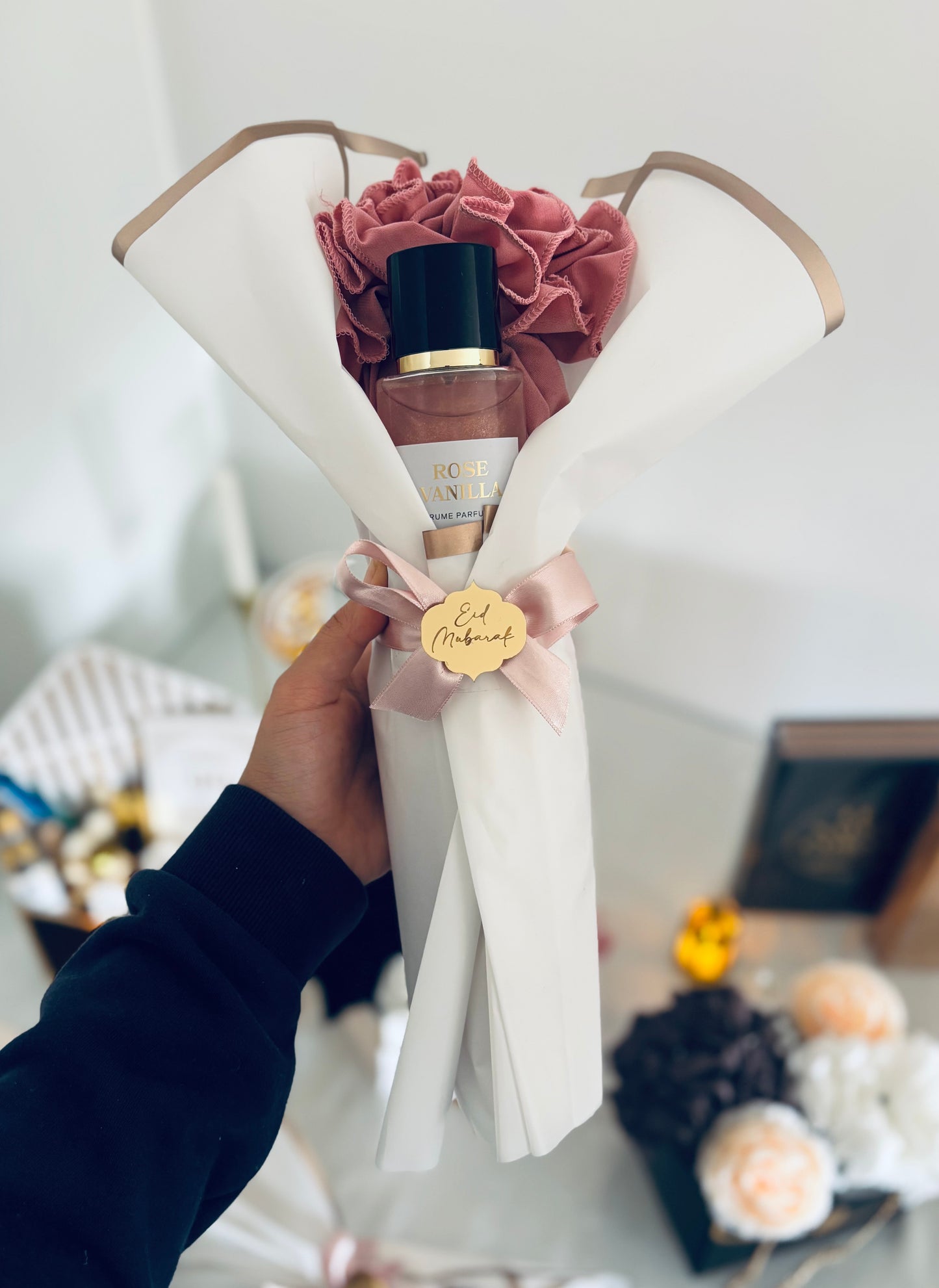 bouquet rose vanilla